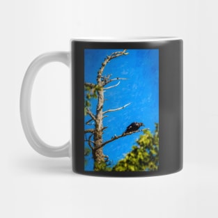 Crow in an Old Tree Mug